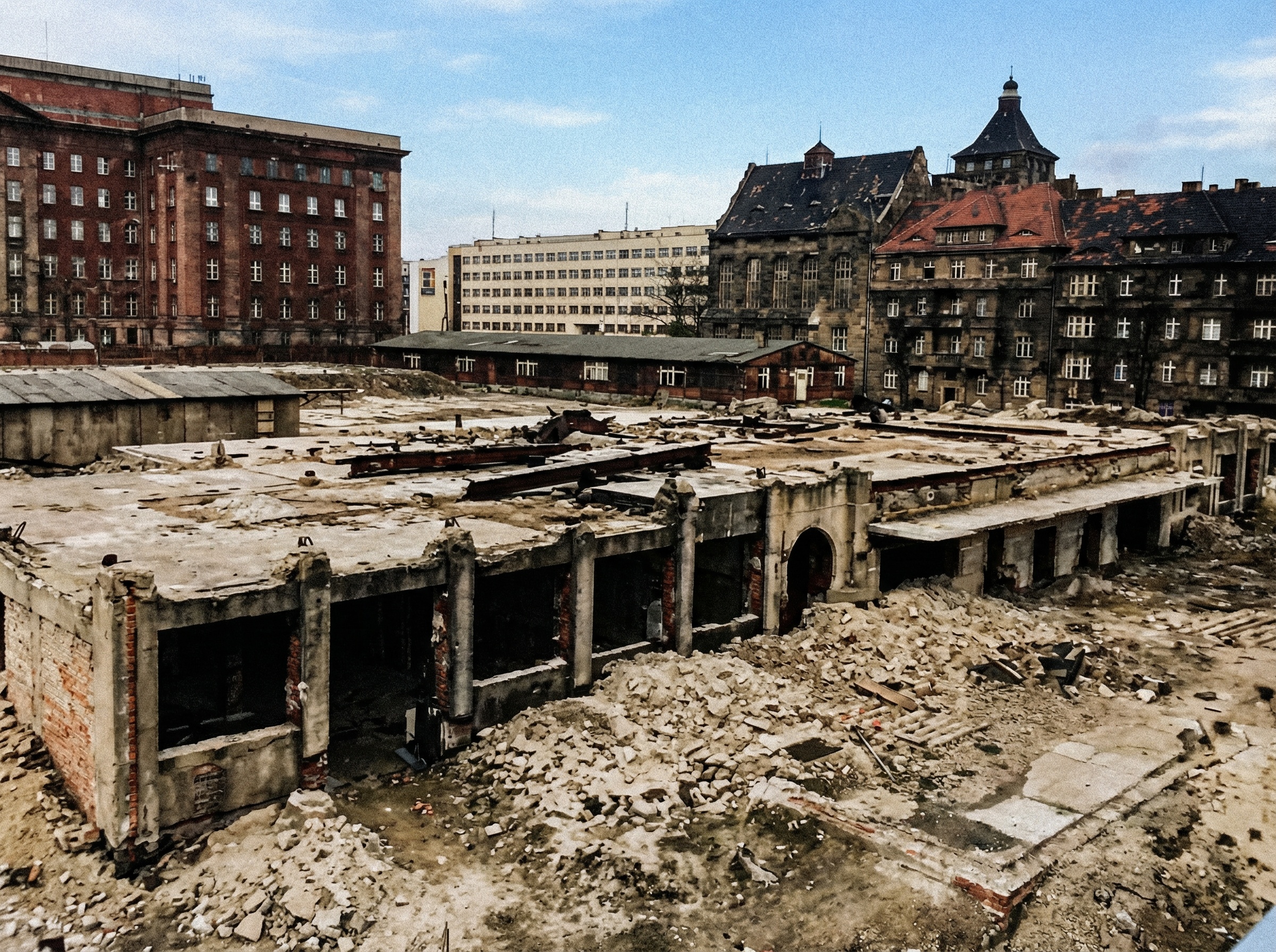Archiwalne zdjęcie gmachu Muzeum Śląskiego